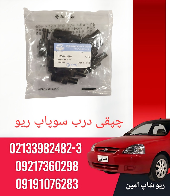 سوپاپ روی درب سوپاپ ریو کره ی
